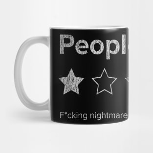 Vintage People One Star Mug